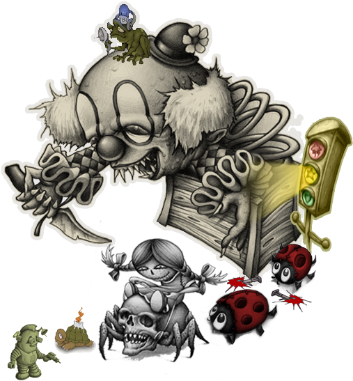 25 Trending Clown Tattoo Ideas On Pinterest - Evil Clown Tattoo Designs - Free Transparent PNG Clipart Images Download. - Tattoo Transparent PNG Free Download