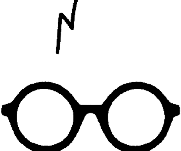 Harry Potter Clipart Glass - Harry Potter Tattoo Glasses Transparent PNG - 640x480 - Free Download on - Tattoo Transparent PNG Free Download