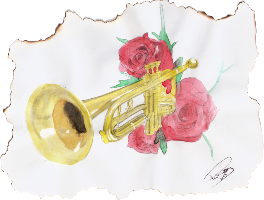 Transparent Trumpet Flower Tattoo Banner Black And - Body Piercing Transparent PNG - 900x680 - Free Download on - Tattoo Transparent PNG Free Download