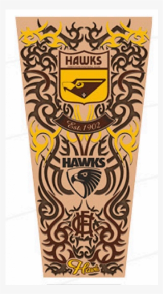 Hawthorn Hawks Afl Youth Tattoo Sleeve Transparent PNG - 800x860 - Free Download on - Tattoo Transparent PNG Free Download