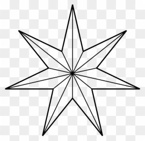 Seven-point Star - Seven Pointed Star Tattoo - Free Transparent PNG Clipart Images Download. - Tattoo Transparent PNG Free Download