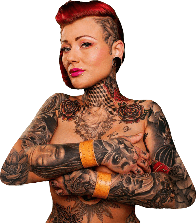 Miami Tattoo Shop Midtown Wynwood Woman - Alkaline / Love Yuh Everything - Single Transparent PNG - 673x768 - Free Download on - Tattoo Transparent PNG Free Download