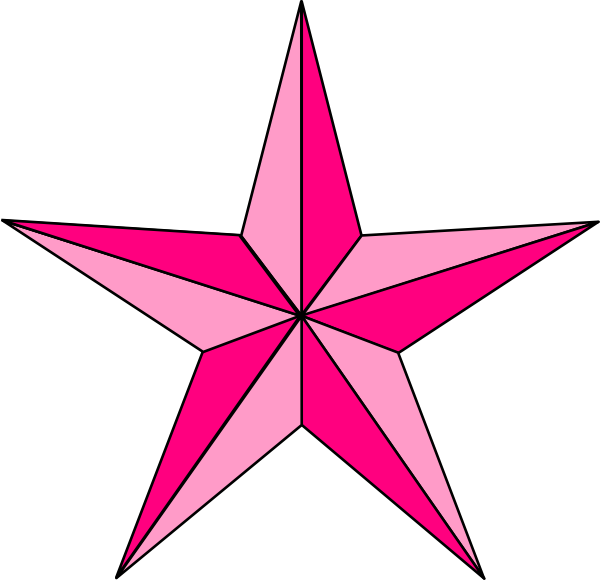 Nautical Star Tattoos Png File - Pink Star Clipart Transparent PNG - 600x580 - Free Download on - Tattoo Transparent PNG Free Download