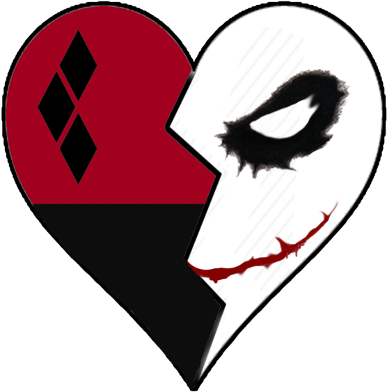Résultat De Recherche D'images Pour "tattoo Mad Love" - Harley Quinn And Joker Symbol Transparent PNG - 600x824 - Free Download on - Tattoo Transparent PNG Free Download