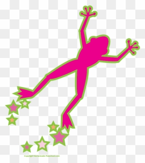 Tattoos And Related Shit - Pink Frog Jumping - Free Transparent PNG Clipart Images Download. - Tattoo Transparent PNG Free Download
