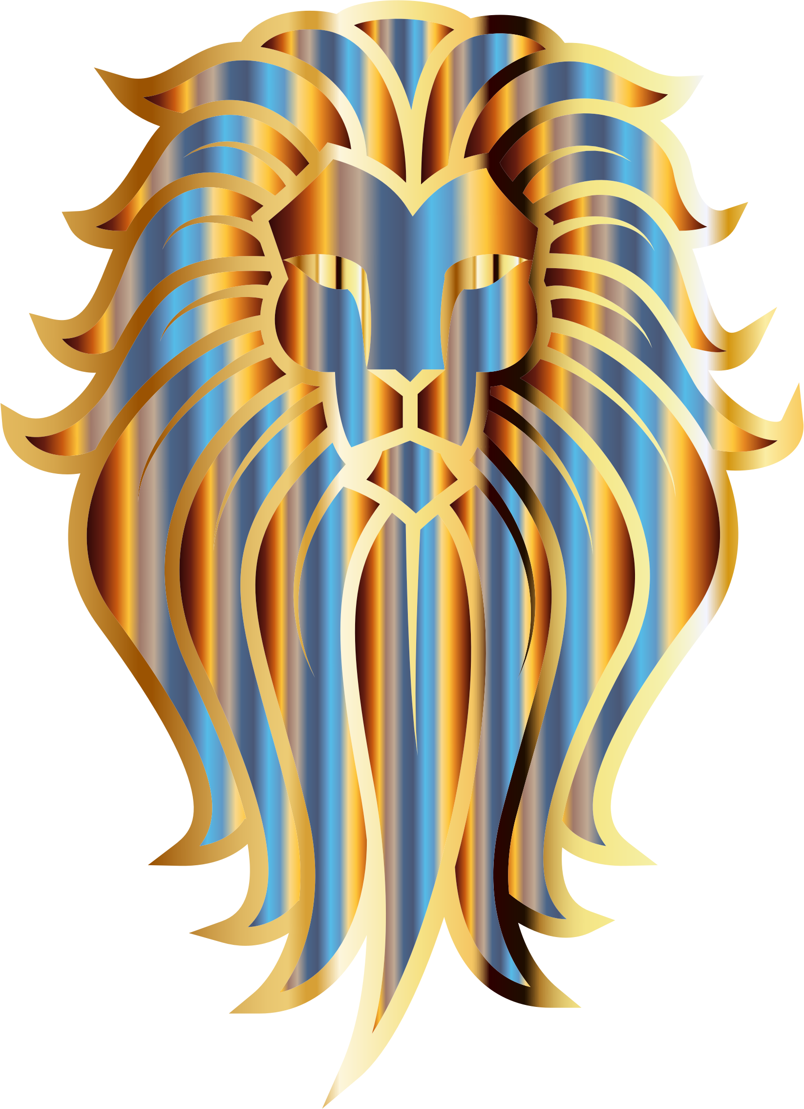 This Free Icons Png Design Of Chromatic Lion Face Tattoo Transparent PNG - 1646x2270 - Free Download on - Tattoo Transparent PNG Free Download