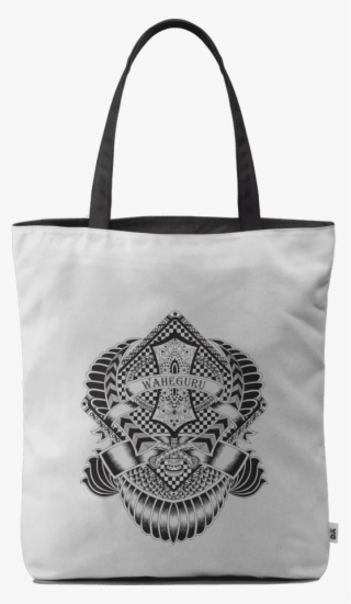 Dailyobjects Khanda Tattoo Carry-all Bag Buy Online - Tote Bag Transparent PNG - 523x900 - Free Download on - Tattoo Transparent PNG Free Download