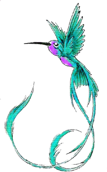 Hummingbird Tattoos Png Picture - Long Tail Hummingbird Tattoo Transparent PNG - 367x600 - Free Download on - Tattoo Transparent PNG Free Download