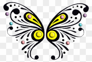 Butterfly Tattoos For Women, Feather Tattoo Design, - Tattoo - Free Transparent PNG Clipart Images Download. - Tattoo Transparent PNG Free Download