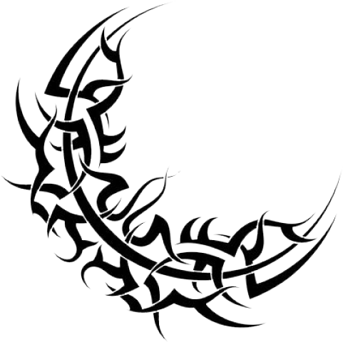 Nautical Star Tattoos Clipart Arm - Tribal Moon Symbol Tattoo Transparent PNG - 640x480 - Free Download on - Tattoo Transparent PNG Free Download