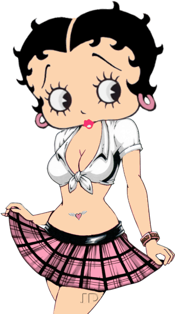Betty Boop Skimpy Schoolgirl Outfit - Betty Boop - Free Transparent PNG Clipart Images Download. - Tattoo Transparent PNG Free Download