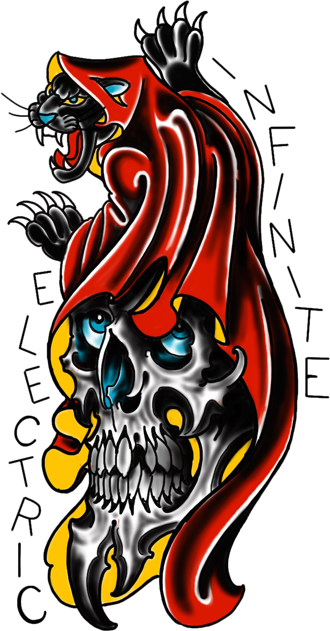 Welcome To Infinite Electric Tattoo Shop - Infinite Electric Tattoo - Free Transparent PNG Clipart Images Download. - Tattoo Transparent PNG Free Download