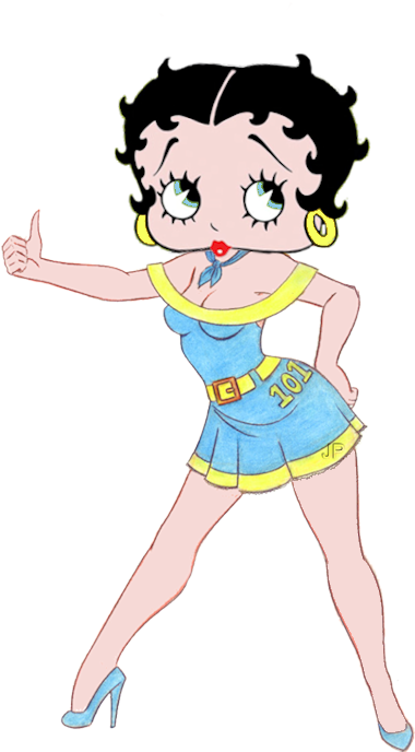 Betty Boop Tattoos, Betty Boop Pictures, Helen Kane, - Betty Boop Hello Transparent PNG - 496x701 - Free Download on - Tattoo Transparent PNG Free Download