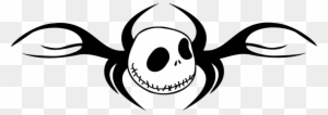 Jack Skellington Tattoo By Shrouderofshadows - Jack Skellington - Free Transparent PNG Clipart Images Download. - Tattoo Transparent PNG Free Download