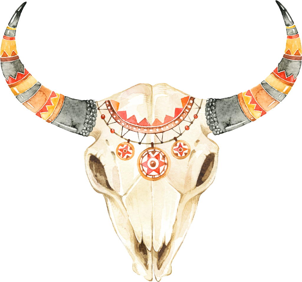 #bull #horn #colorful #colores #brillante - Take The Bull By The Horns Tattoo Transparent PNG - 1024x957 - Free Download on - Tattoo Transparent PNG Free Download