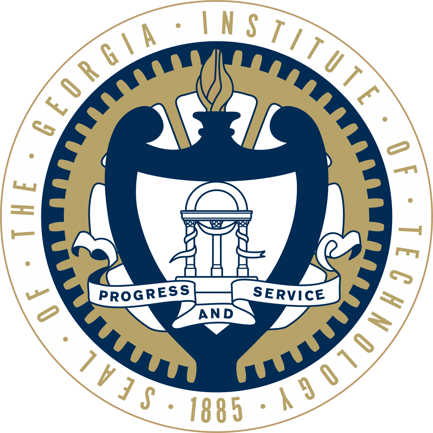 Georgia Tech Official Seal - Georgia Institute Of Technology Transparent PNG - 1500x1500 - Free Download on - Technology Transparent PNG Free Download