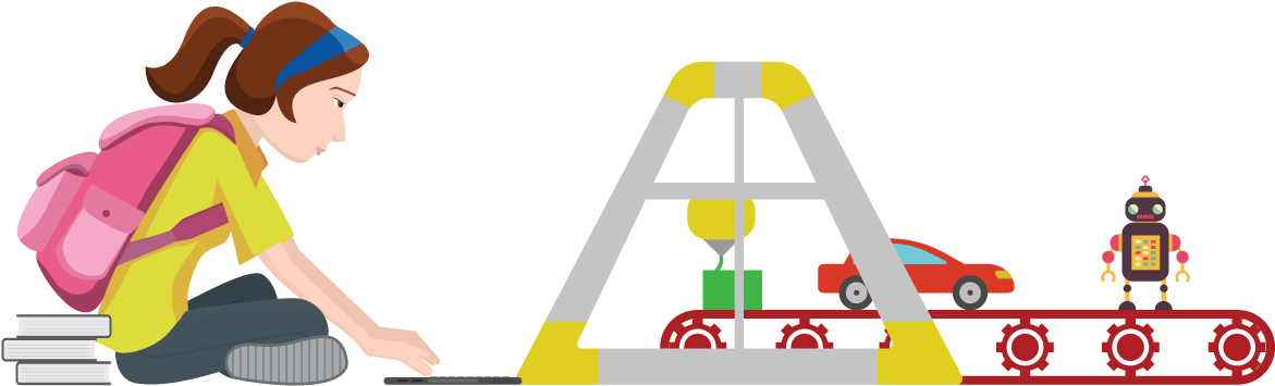 Our Mission Is To Improve The Teaching Of Science, - Fablab School - Free Transparent PNG Clipart Images Download. - Technology Transparent PNG Free Download