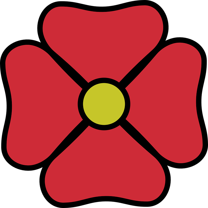 Red Green Flower Flowers Cartoon Free Plant Four - Clip Art - Free Transparent PNG Clipart Images Download. - Technology Transparent PNG Free Download