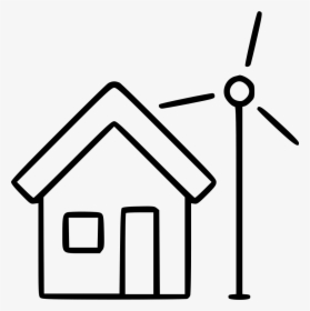 House Windmill Green Technology Renewable Generator - Renewable Icon Hd Png, Transparent - Technology Transparent PNG Free Download