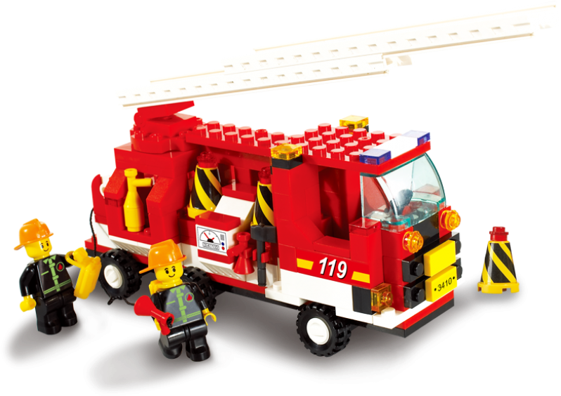 Новая Пожарная Машина M38-b3000 - Sluban Fire Engine Vehicle - Free Transparent PNG Clipart Images Download. - Vehicles Transparent PNG Free Download