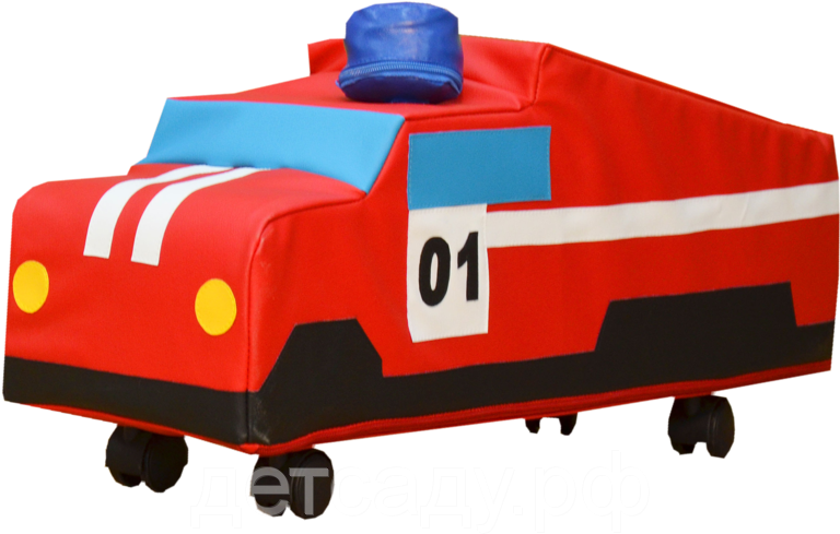 Напольная Каталка "пожарная Машина "01" - Toy Vehicle - Free Transparent PNG Clipart Images Download. - Vehicles Transparent PNG Free Download
