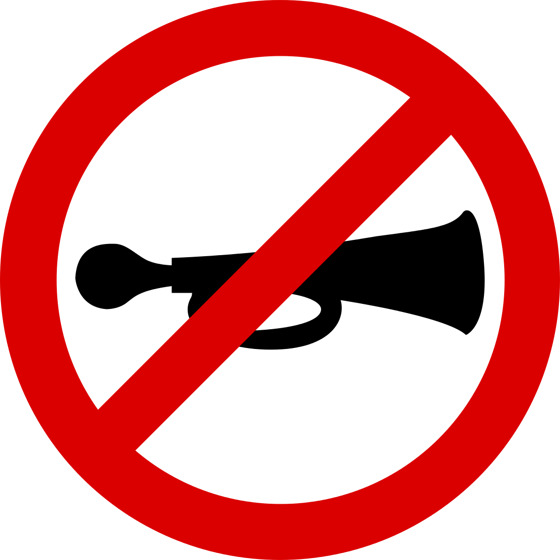 No Sounding Of Vehicle Horn - No Shark Fin Soup - Free Transparent PNG Clipart Images Download. - Vehicles Transparent PNG Free Download