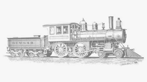 Rolling Stock,track,motor Vehicle - Transparent Steam Engine Clipart, HD Png Download - Vehicles Transparent PNG Free Download