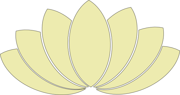 Cream Lotus Clipart Clip Art At Clker - Vehicle Mat - Free Transparent PNG Clipart Images Download. - Vehicles Transparent PNG Free Download