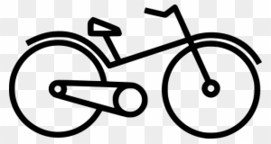 Bicycle, Vehicle, Two Wheelers, Wheels - Living Things Clip Art Black And White - Free Transparent PNG Clipart Images Download. - Vehicles Transparent PNG Free Download