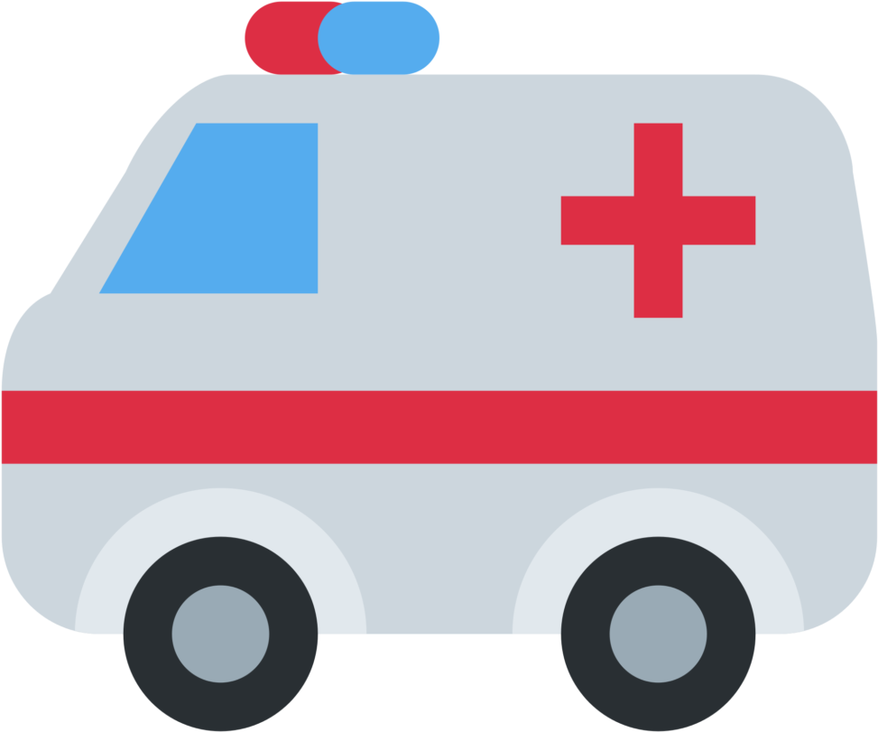 Ambulance, Emergency, Vehicle, Transportation, Emoj, - Ambulancia Svg - Free Transparent PNG Clipart Images Download. - Vehicles Transparent PNG Free Download