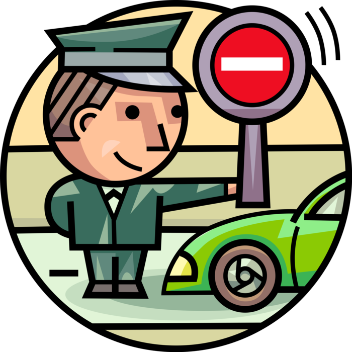 Vector Illustration Of Law Enforcement Police Officer - Vector Illustration Of Law Enforcement Police Officer - Free Transparent PNG Clipart Images Download. - Vehicles Transparent PNG Free Download