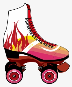 Footwear,roller Skates,quad Skates,roller Skating,clip - Clip Art Roller Skate, HD Png Download - Vehicles Transparent PNG Free Download