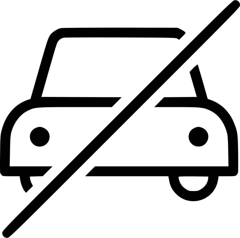 No Car Taxi Cab Vehicle Traffic Sign Comments - Vehicle - Free Transparent PNG Clipart Images Download. - Vehicles Transparent PNG Free Download