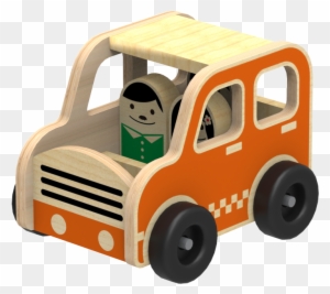 Wooden Vehicle Sets-family Car - Push & Pull Toy - Free Transparent PNG Clipart Images Download. - Vehicles Transparent PNG Free Download