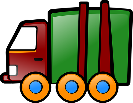 Truck, Toy, Vehicle, Cartoon, Pickup - 3drose Pc_205099_1 Print Of Green And Brown Dump Truck - Free Transparent PNG Clipart Images Download. - Vehicles Transparent PNG Free Download