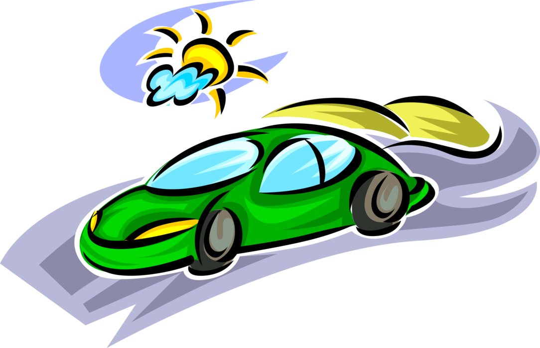 Vector Illustration Of Family Automobile Motor Vehicle - City Car - Free Transparent PNG Clipart Images Download. - Vehicles Transparent PNG Free Download