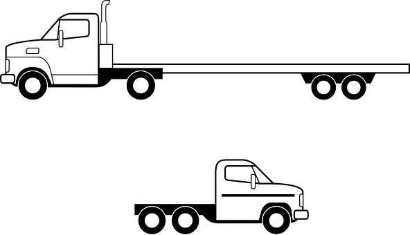 Trucks Flatbed Trucking Vehicle Transport - Flatbed Truck Side View Transparent PNG - 592x340 - Free Download on - Vehicles Transparent PNG Free Download