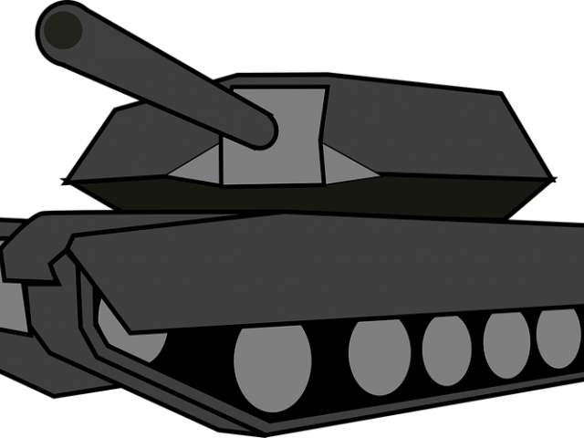 Tank Clipart Gray - Army Tank Tshirt Military Vehicle Warfare - Free Transparent PNG Clipart Images Download. - Vehicles Transparent PNG Free Download