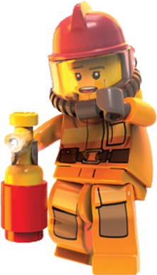 Explore This Vast Metropolis To The Full In Helicopters, - Lego City Bomberos Personajes - Free Transparent PNG Clipart Images Download. - Vehicles Transparent PNG Free Download