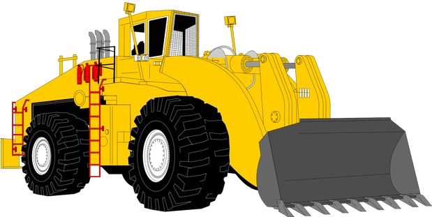 Clipart Black And White Download Construction Vehicle - Heavy Equipment Cartoon Png - Free Transparent PNG Clipart Images Download. - Vehicles Transparent PNG Free Download