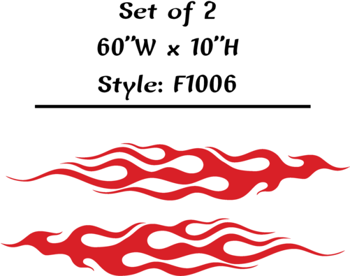 Vehicle Tribal Flames Vinyl Decal Sticker Car Truck - Decal Transparent PNG - 500x402 - Free Download on - Vehicles Transparent PNG Free Download