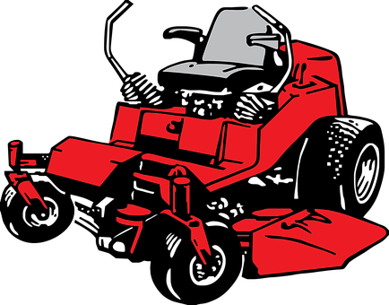 Mower Machine Lawn Vehicle Red Mower Mower - Lawn Care Clip Art - Free Transparent PNG Clipart Images Download. - Vehicles Transparent PNG Free Download
