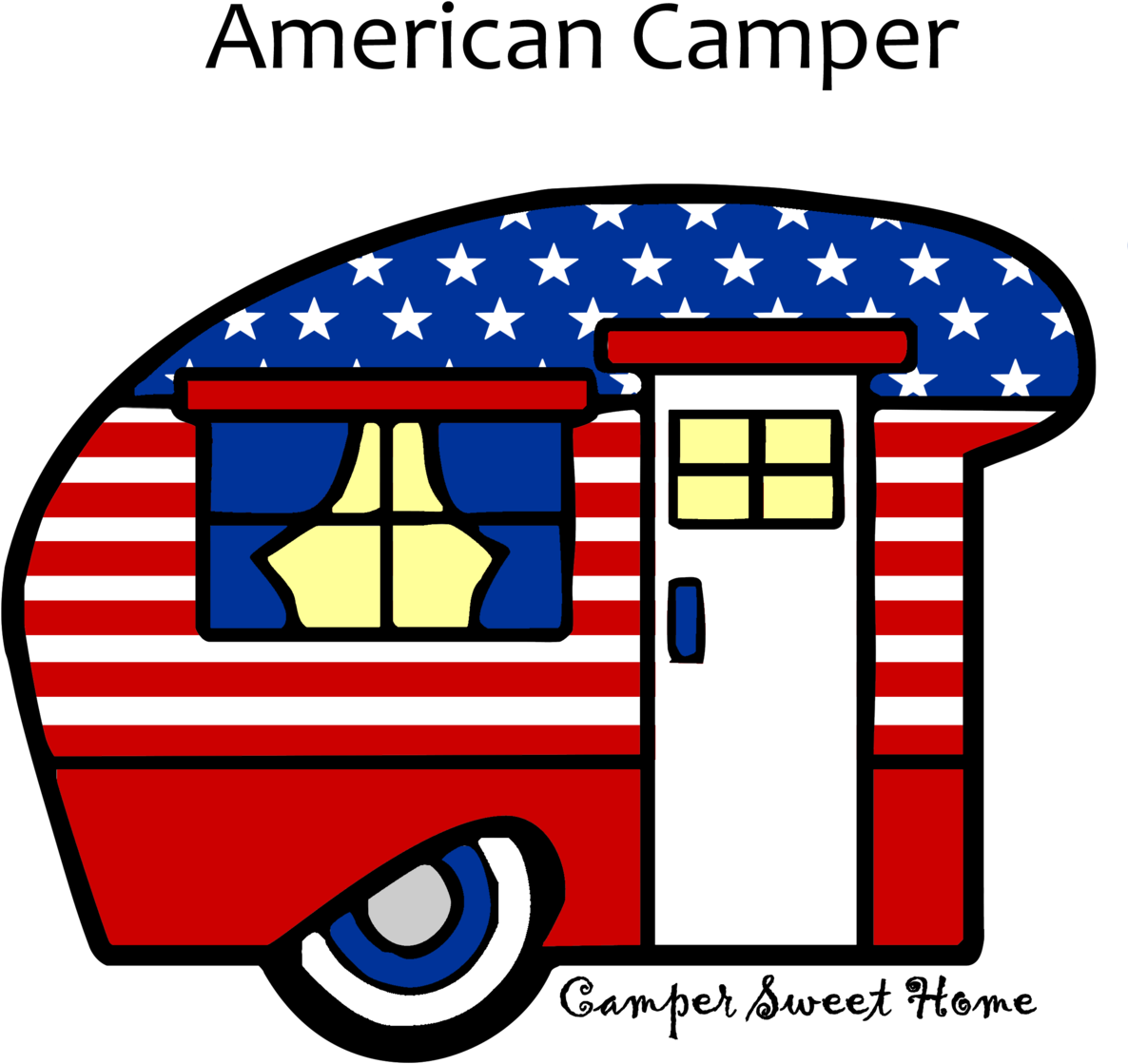 "american" Camper Tagged ""american" Camper" Camper - Recreational Vehicle - Free Transparent PNG Clipart Images Download. - Vehicles Transparent PNG Free Download