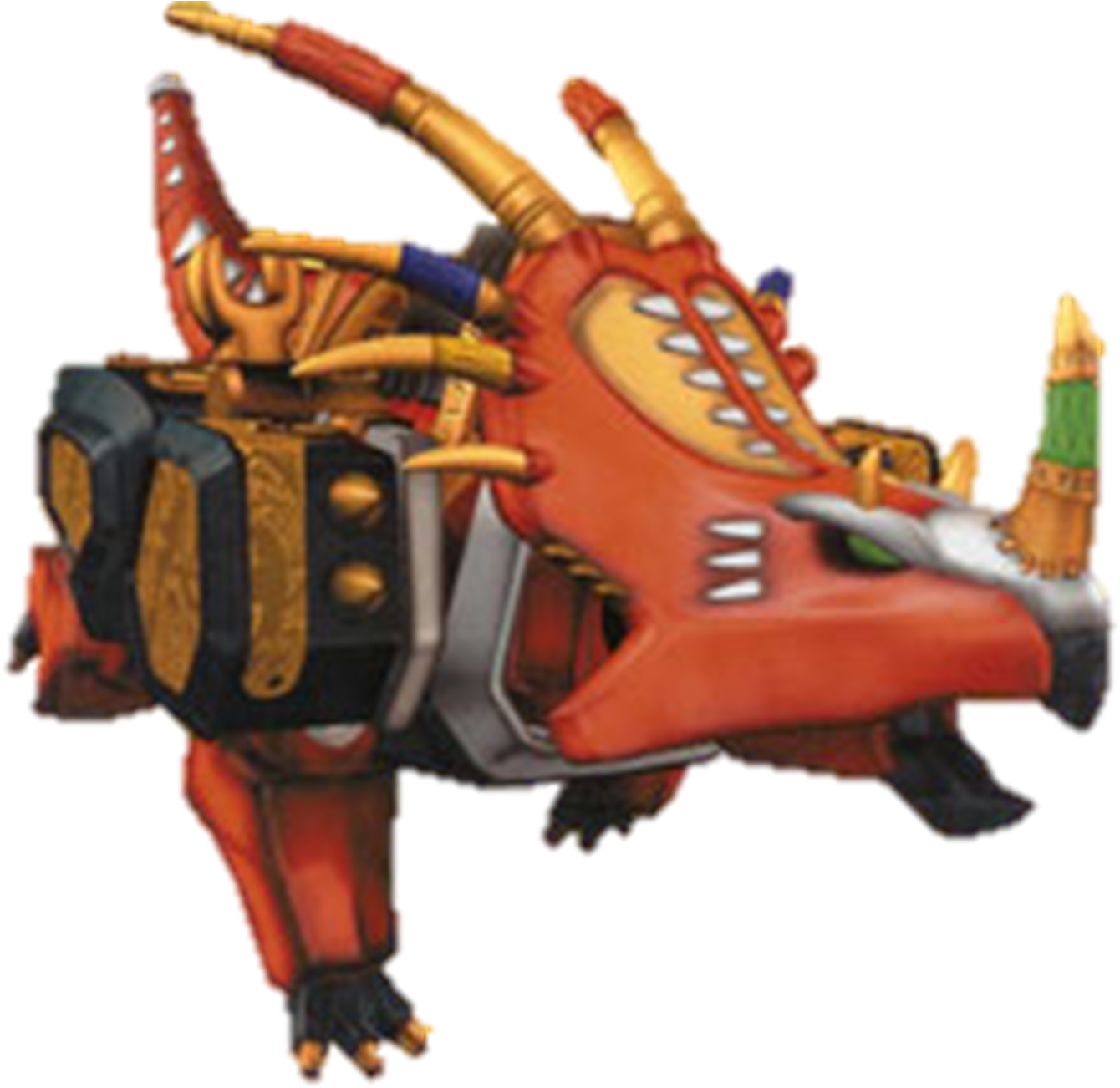 This Styracosaurus Zord Is Controlled By The Triassic - Power Rangers Dino Thunder Mezodon - Free Transparent PNG Clipart Images Download. - Vehicles Transparent PNG Free Download