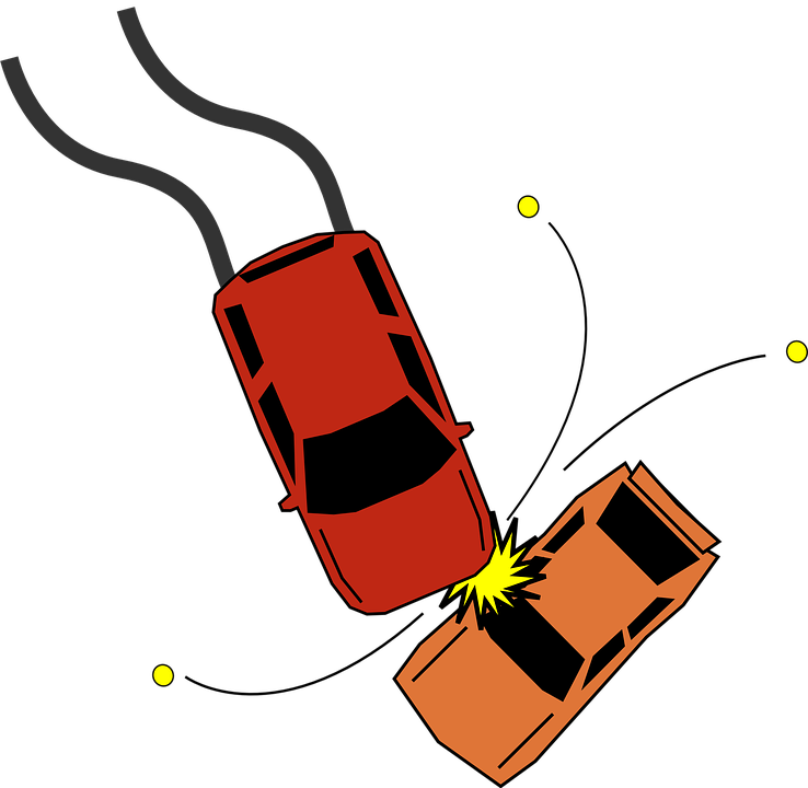 Motor Vehicles At The Point Of Collision - Cartoon Car Accident Gif - Free Transparent PNG Clipart Images Download. - Vehicles Transparent PNG Free Download