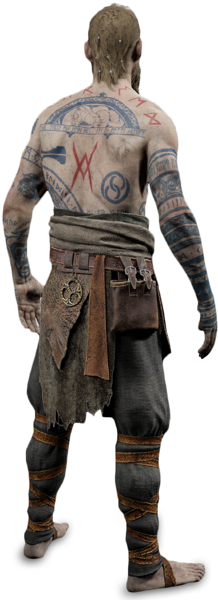 Baldur The Stranger Norse Tattoo, War Tattoo, Viking - God Of War Endboss Tattoo Transparent PNG - 1010x2014 - Free Download on - Viking Transparent PNG Free Download
