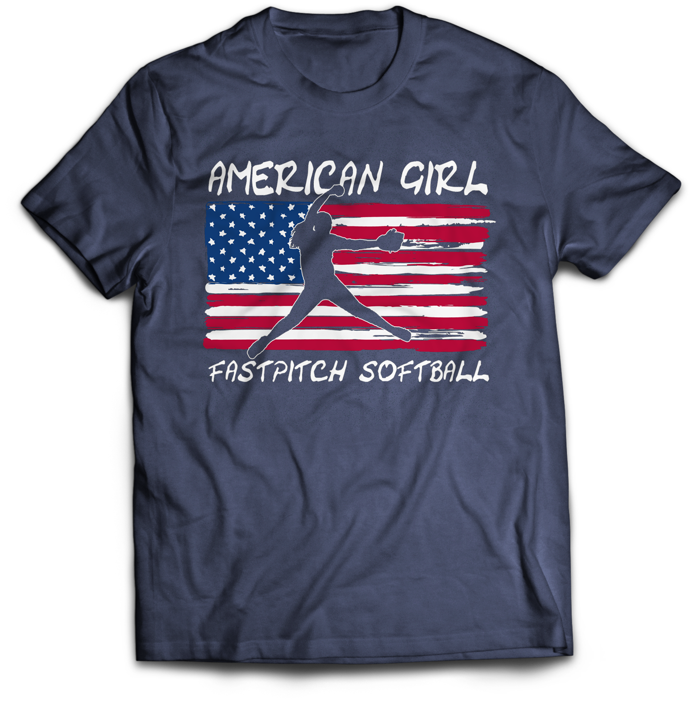 American Girl Softball Fastpitch Hnavy - T Shirt Dad Viking Transparent PNG - 1440x1610 - Free Download on - Viking Transparent PNG Free Download