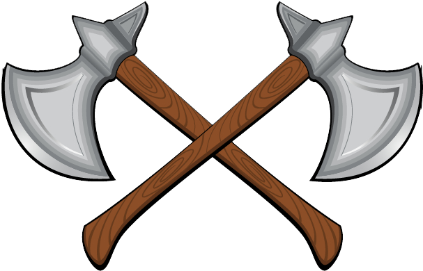 Jpg Free Stock Battle Clipart Double Axe - Viking Axe Clip Art - Free Transparent PNG Clipart Images Download. - Viking Transparent PNG Free Download