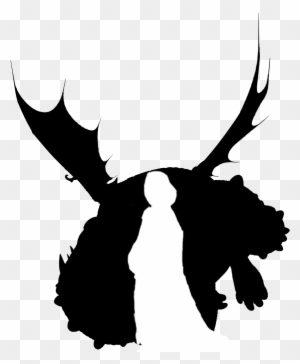 Viking And Dragon Silhouettes - Meatlug From How To Train Your Dragon - Free Transparent PNG Clipart Images Download. - Viking Transparent PNG Free Download