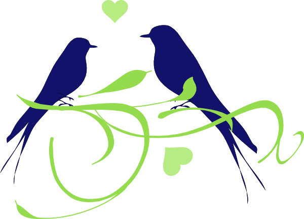 Wedding Love Bird Clip Art - Clip Art Love Birds - Free Transparent PNG Clipart Images Download. - Wedding Transparent PNG Free Download